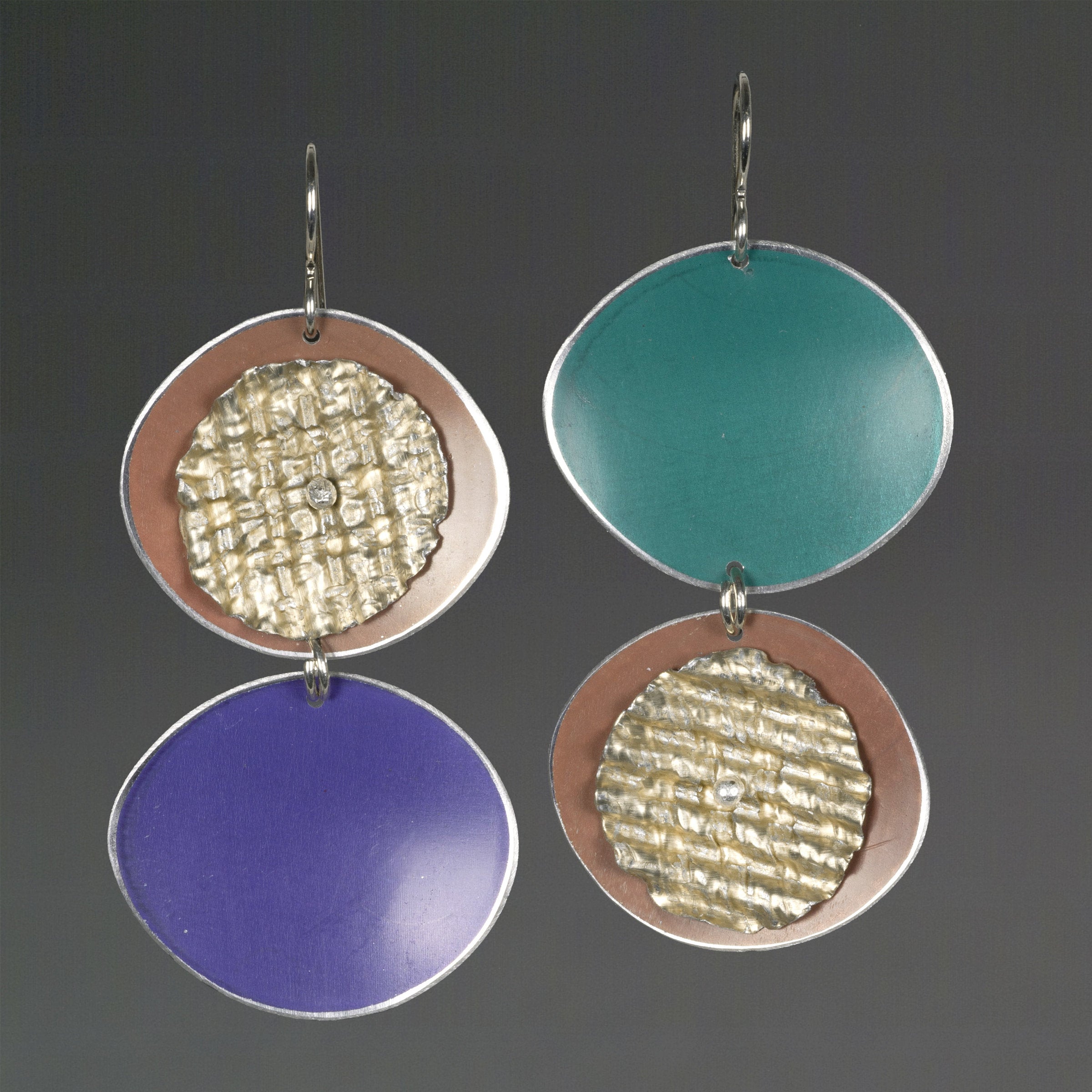 Rust, Purple, Turquoise & Gold