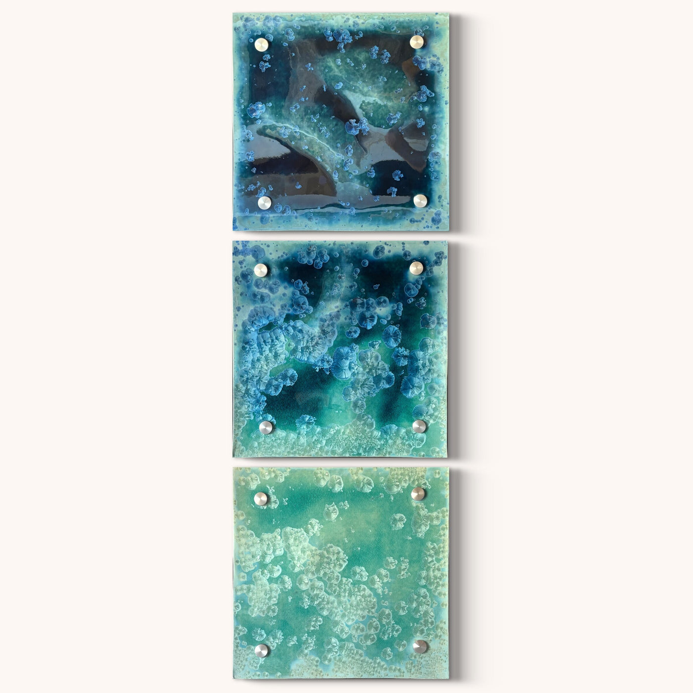 The Color of Water Wall Trio