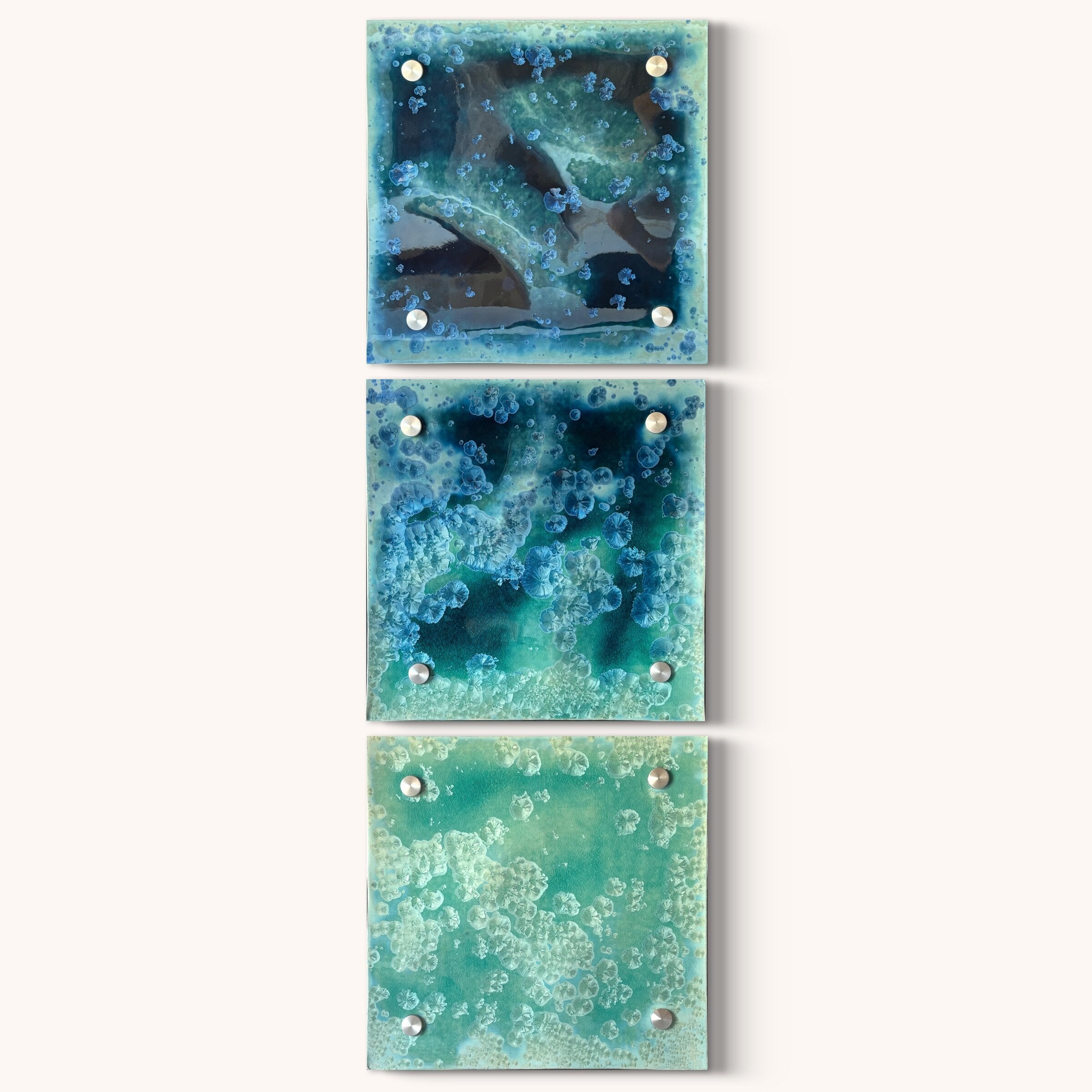 The Color of Water Wall Trio