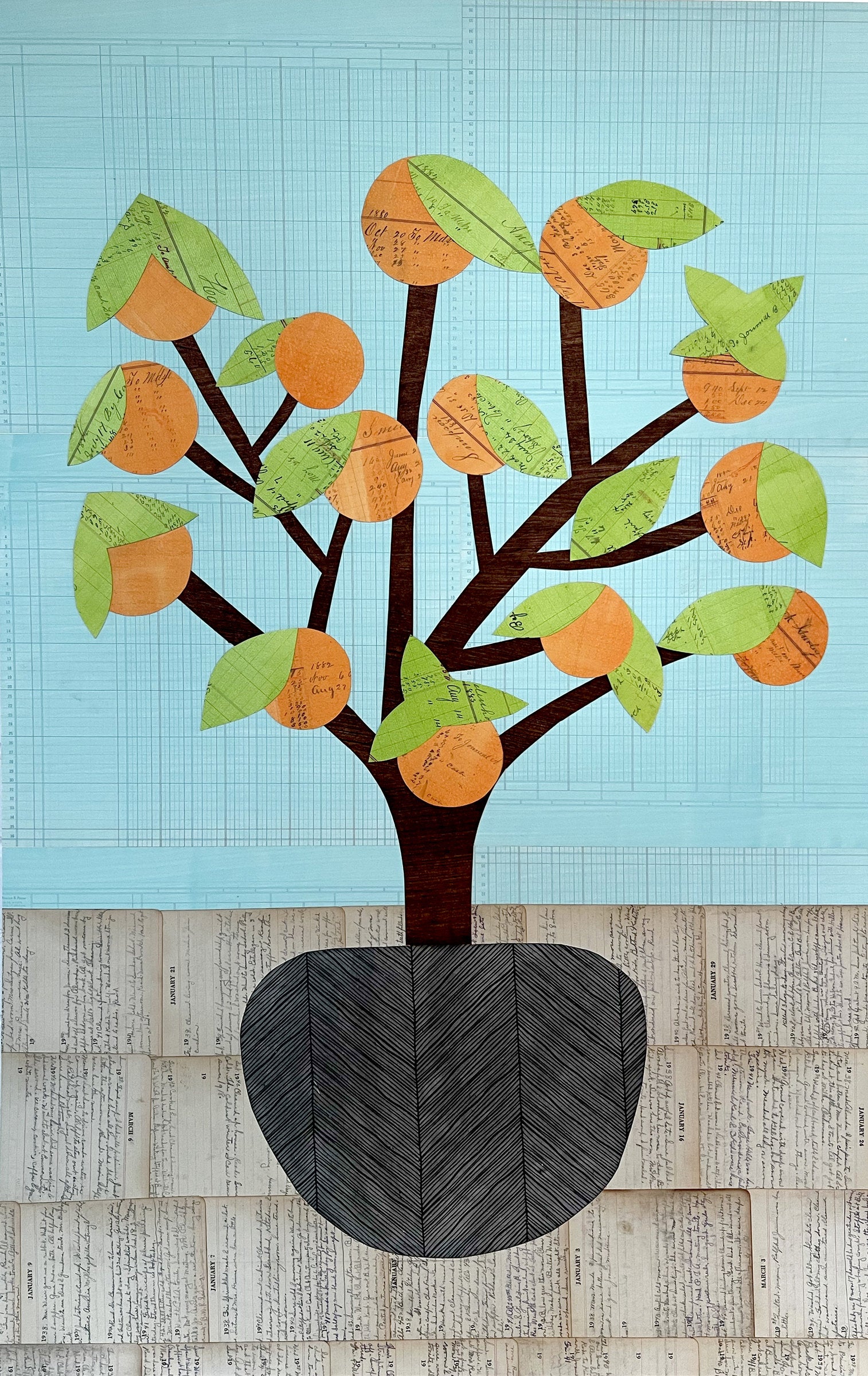 Orange Tree No.7