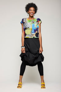 Silk Blend Artist's Top