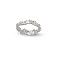 Silver Coral Ring