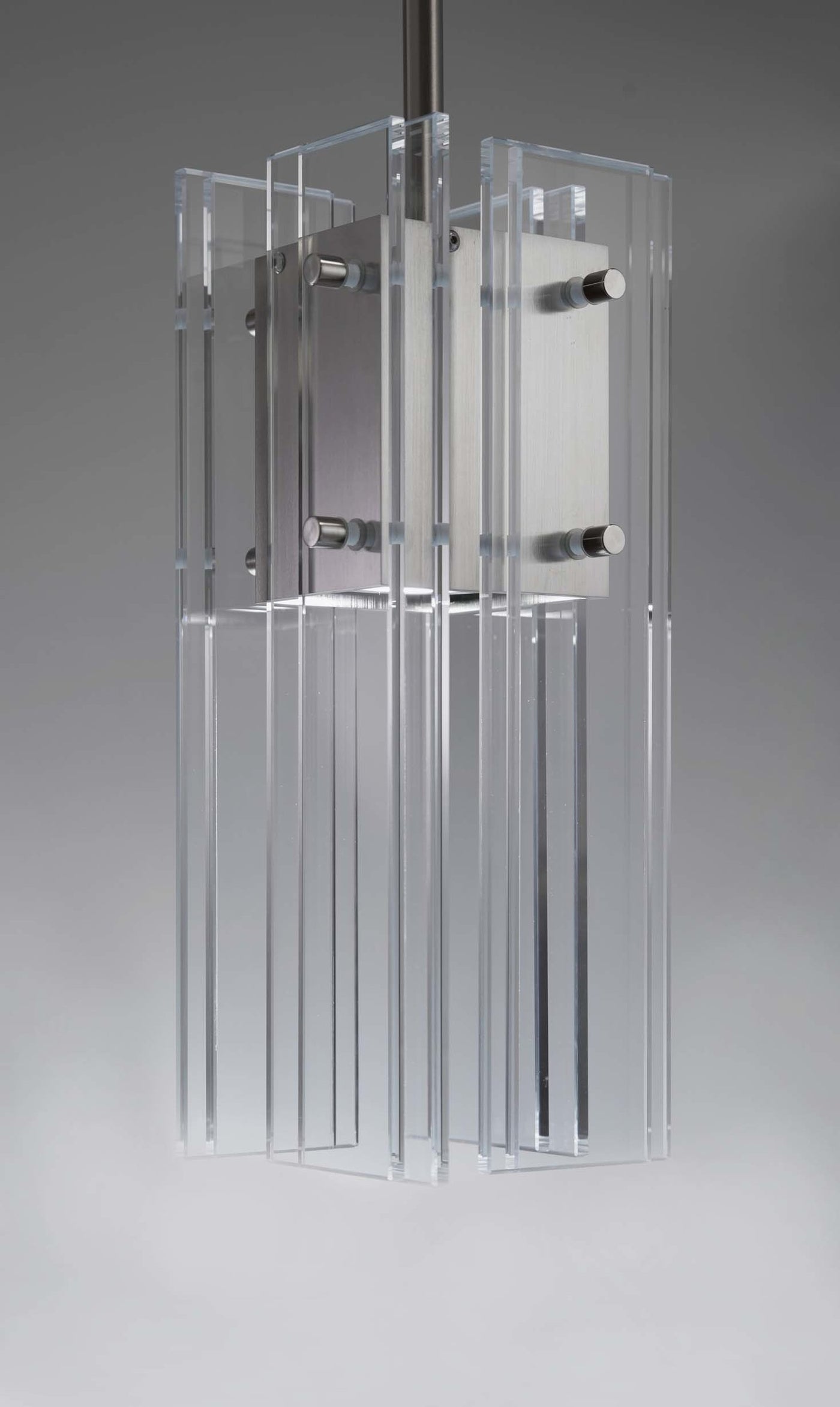 Clear with Silver Housing