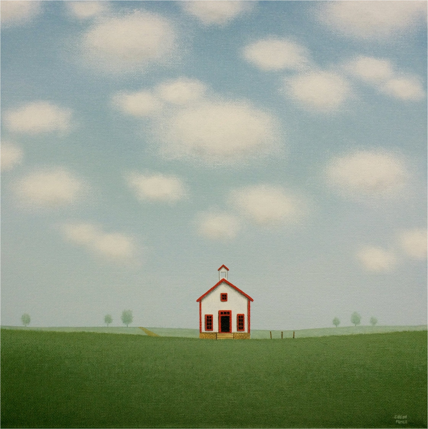 The Old White Schoolhouse