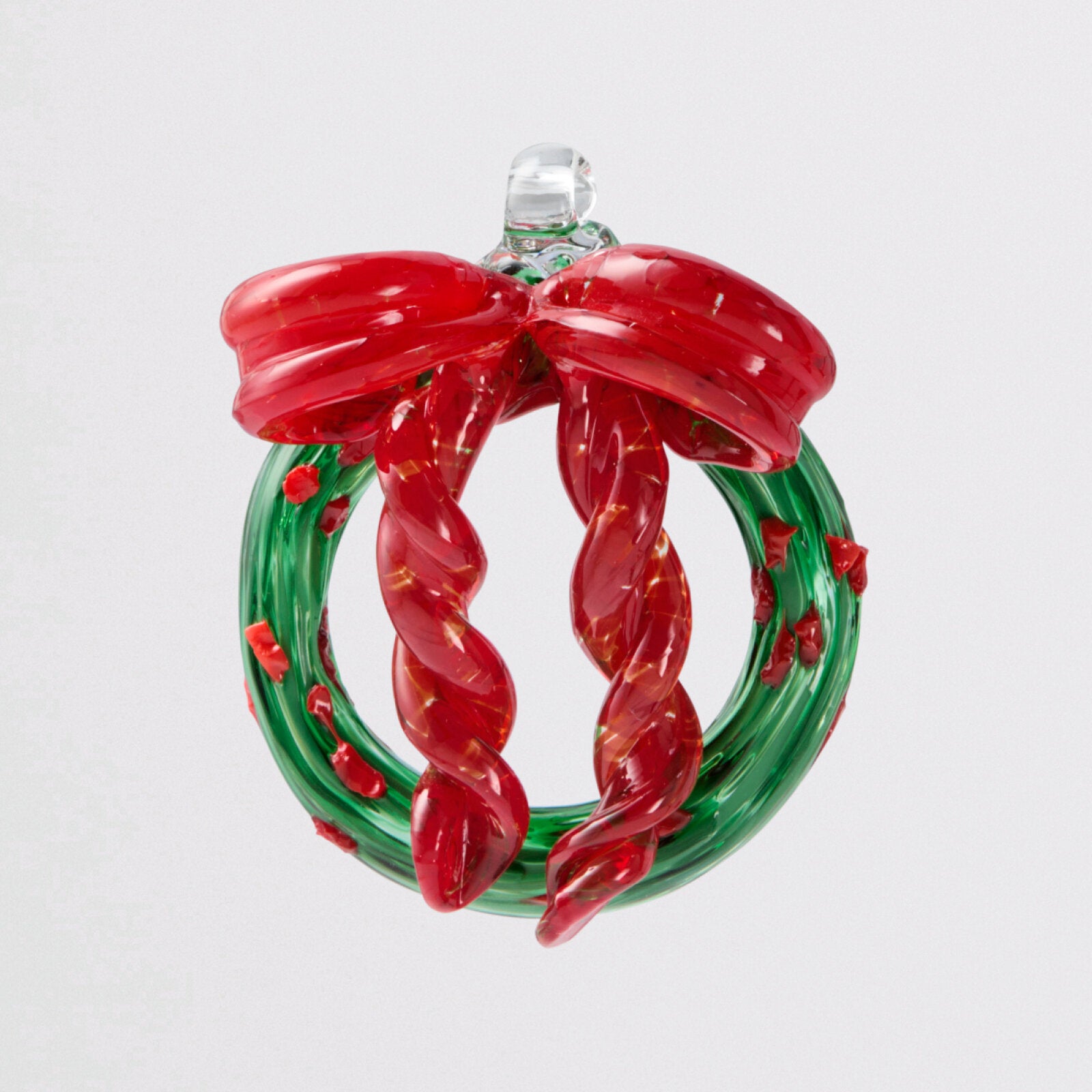 Red Ribbon Wreath