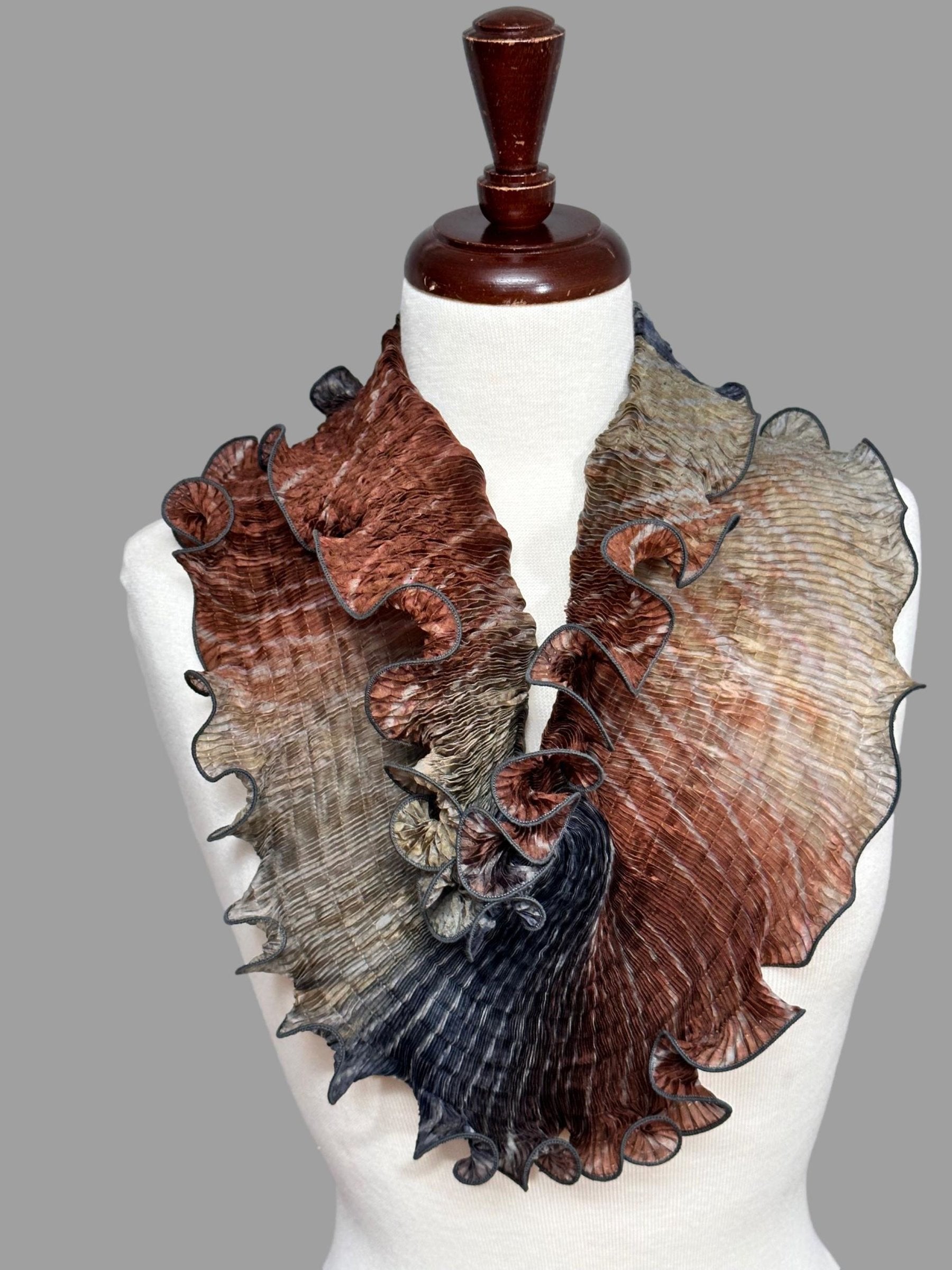 Gradient Grays in Nature Infinity Scarf