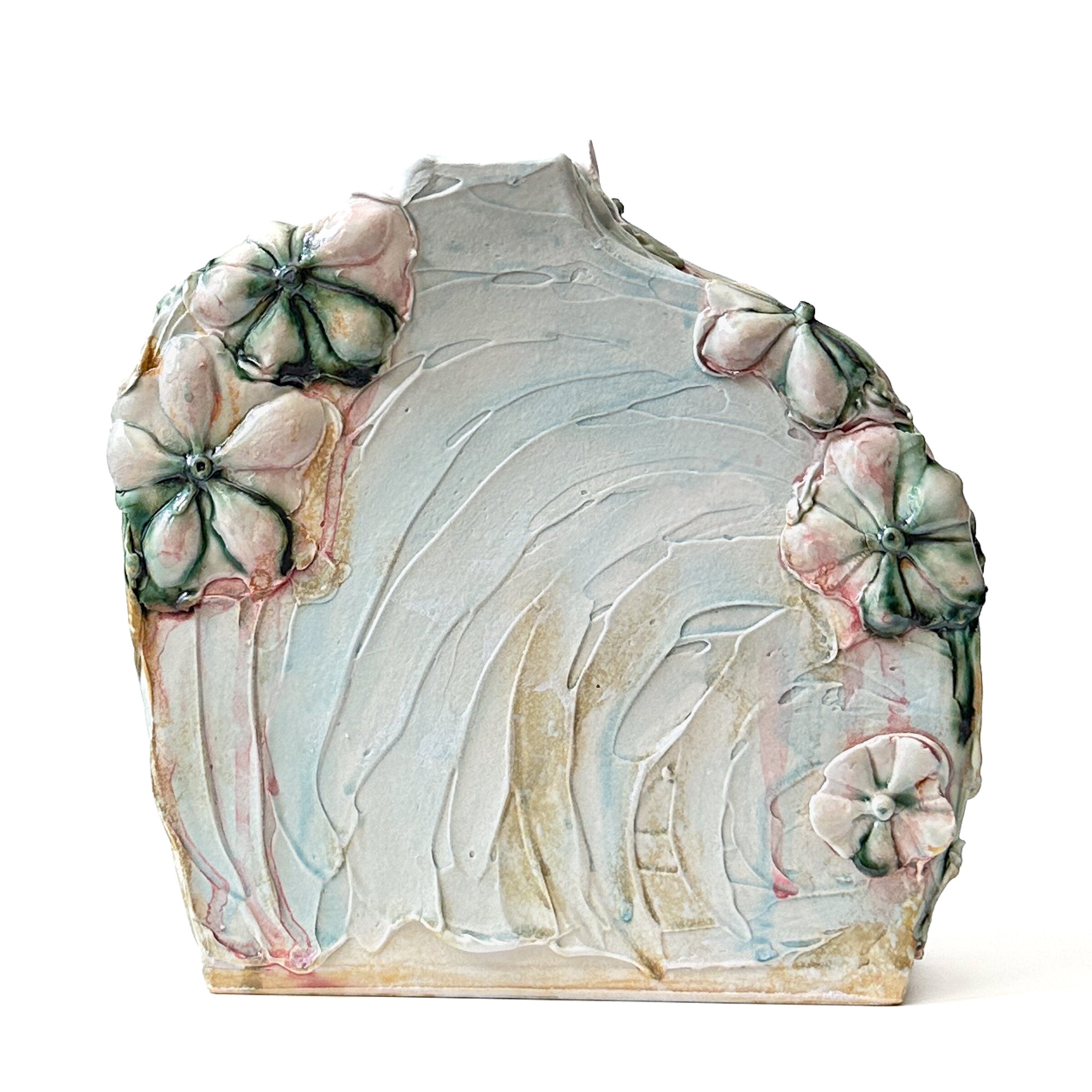 Big Blue Shoulder Vase