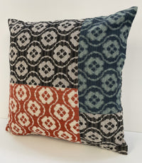 Three Color Medallion Pillow