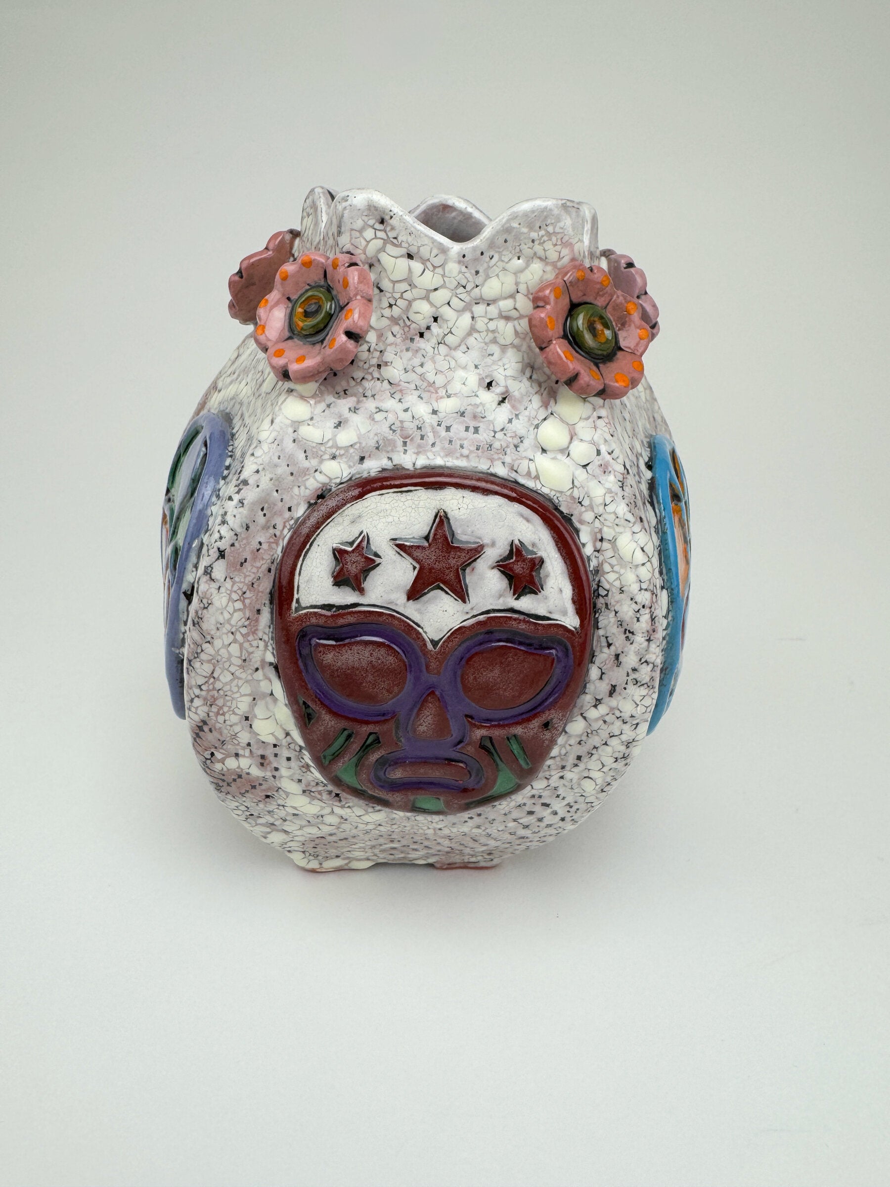 Luchadores Vase