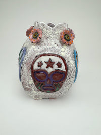 Luchadores Vase