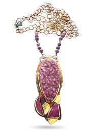 Glorious Pinks of Light Necklace