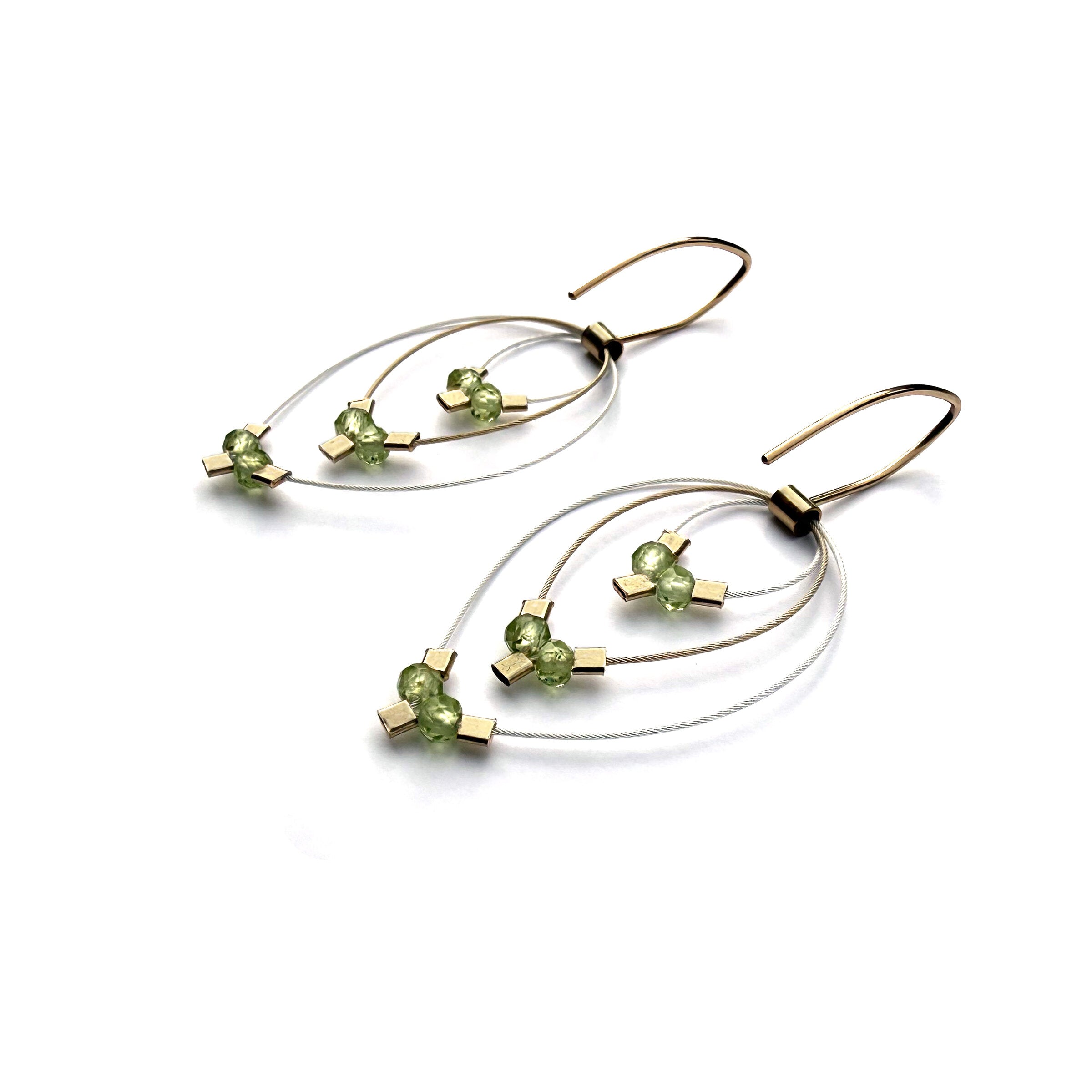 Peridot & Steel/Gold