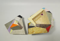 Facets Box with Stripes