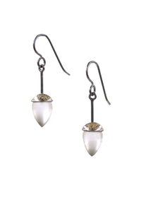Honed Quartz Drop Earrings