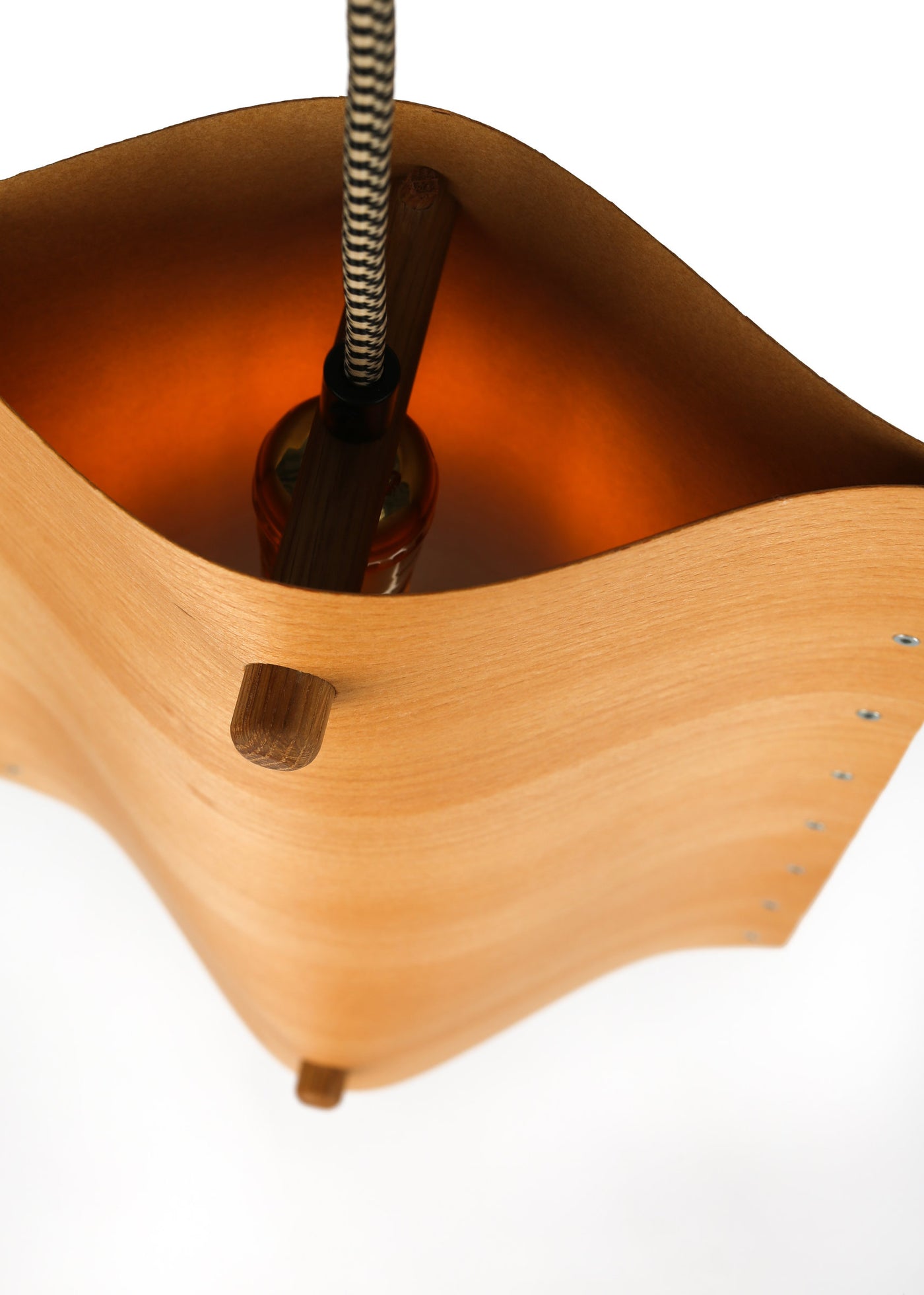 Pocket Pendant Lamp in Original, Beech