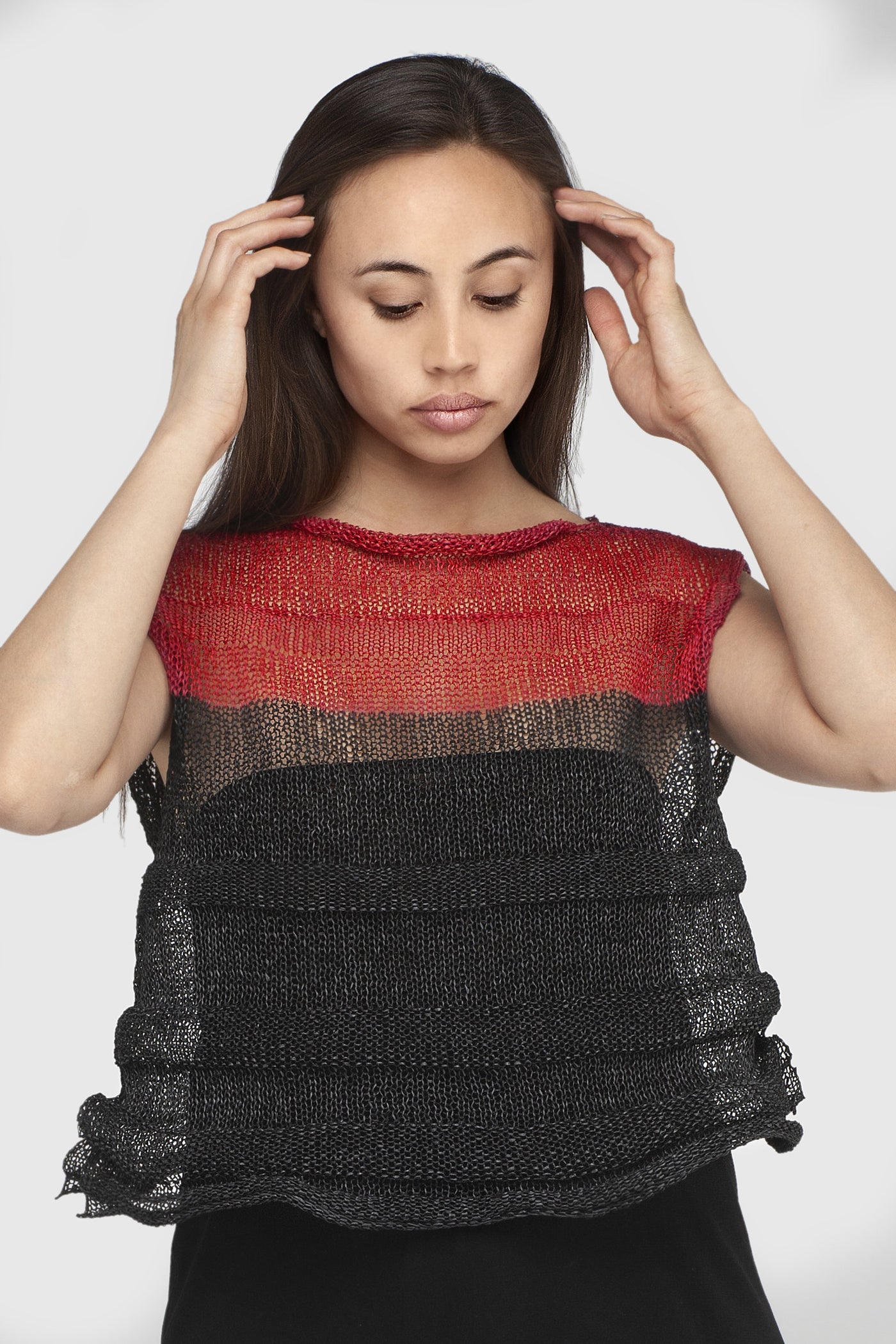 black/red/burgundy
