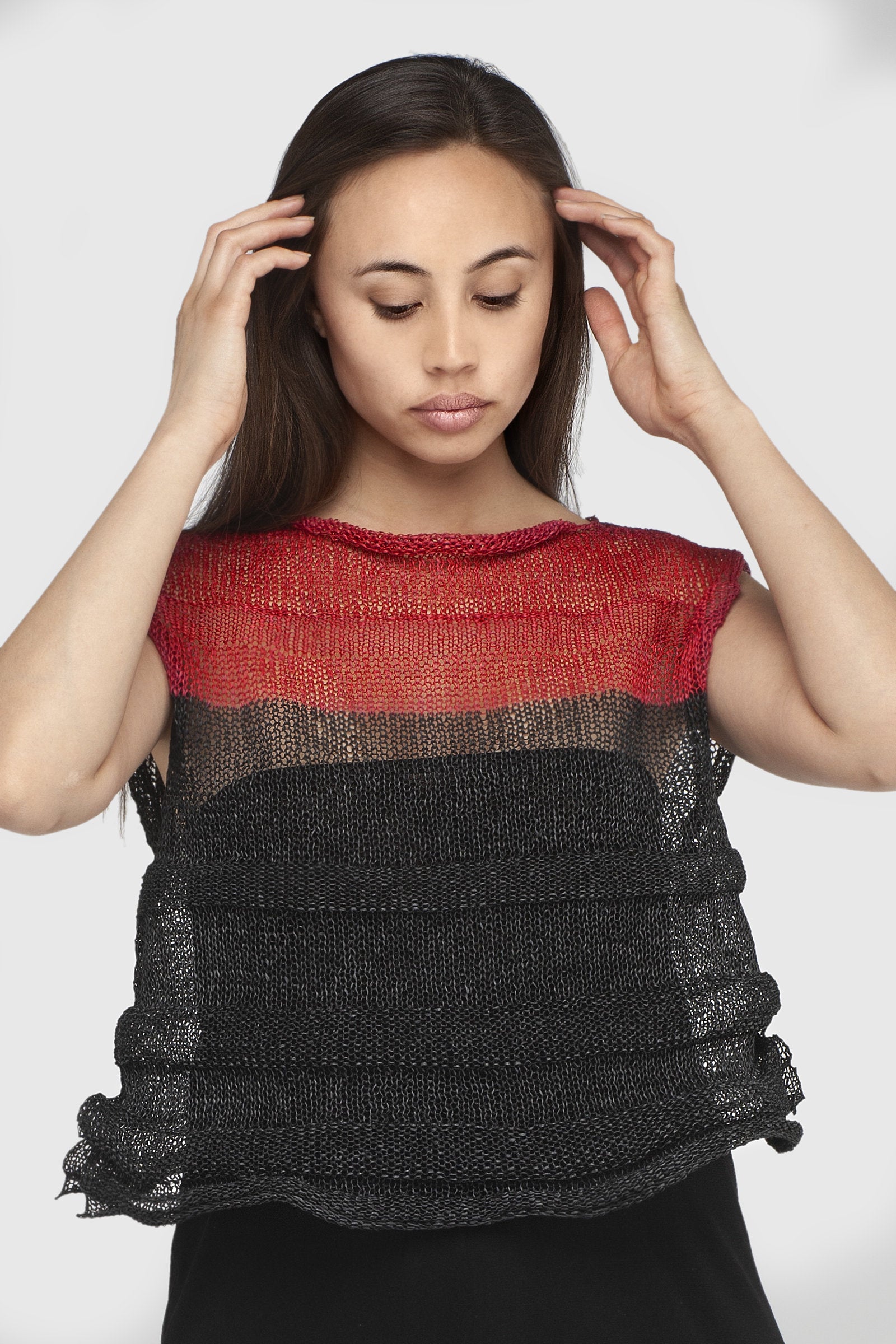 black/red/burgundy