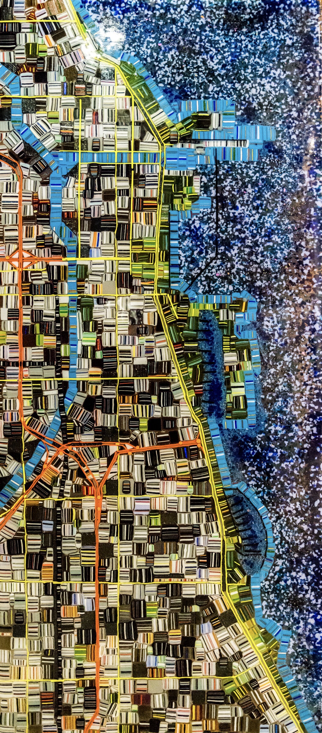 Mosaic Map, Chicago Loop