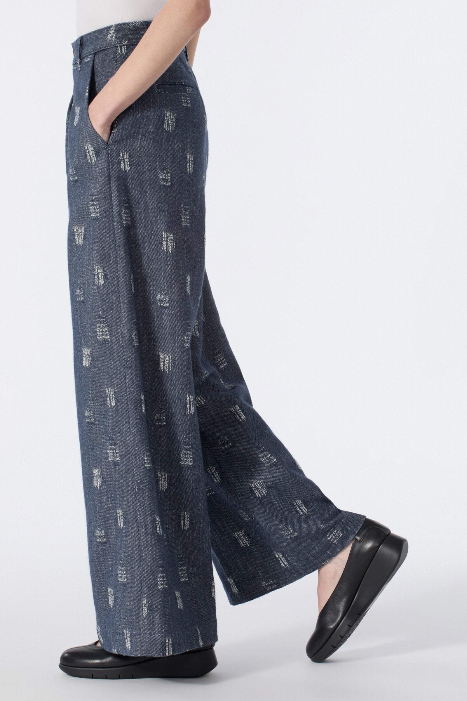 Denim Ember Wide Leg Jean
