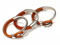 Orange/Silver Set of Three
