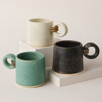 Tall Loop Handle Mug