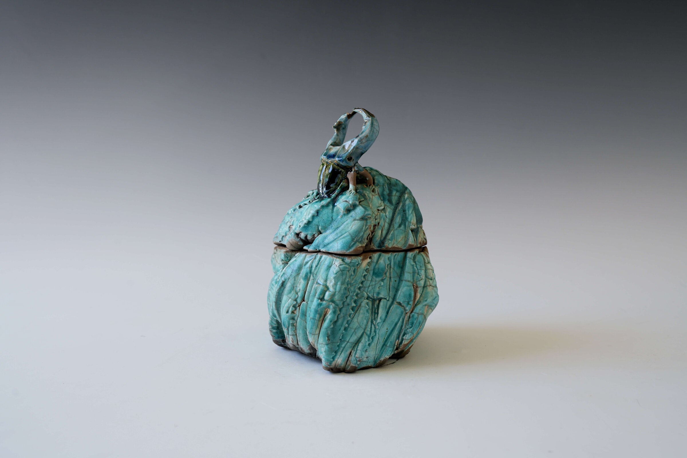Frozen in Mosslight Kurinuki Jar