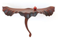 Sapele Flower Petal Shelf