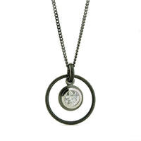 Simplicity Circle Pendant Necklace