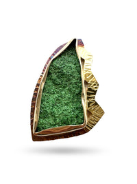 Intense Green Sparkle Ring