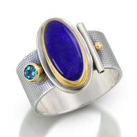 Oval Lapis Ring
