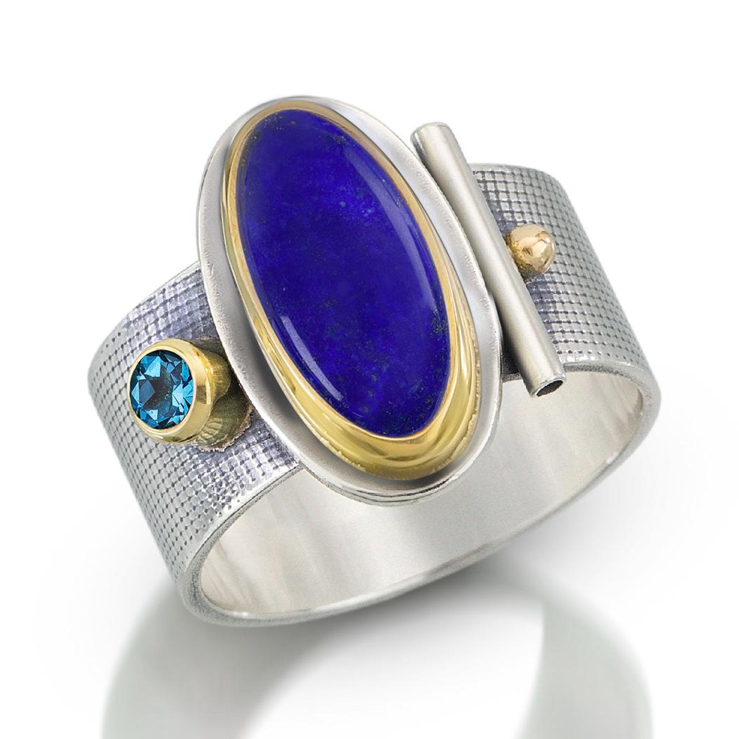 Oval Lapis Ring