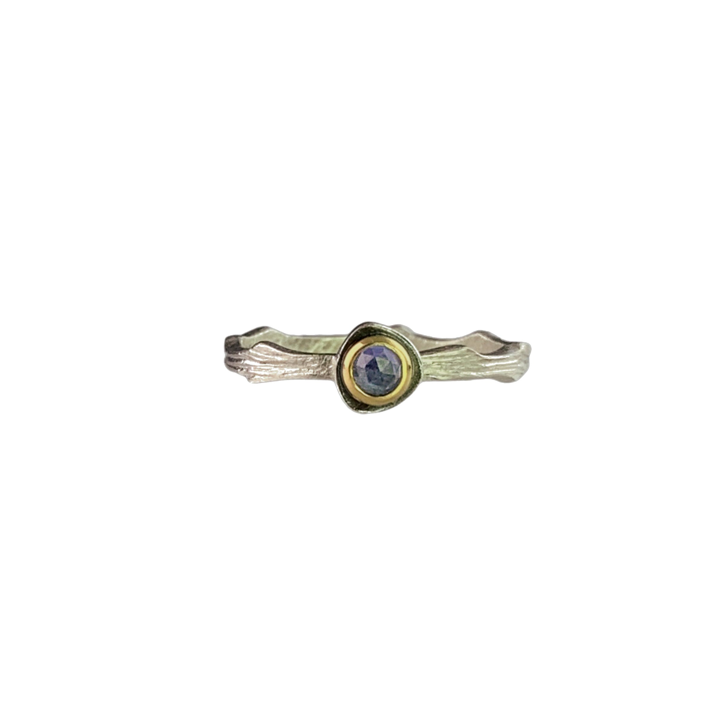 Small with 3mm Tanzanite