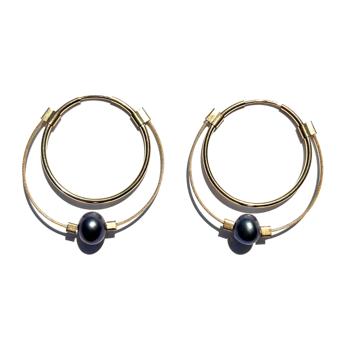 Small, Black Freshwater Pearl