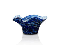 Cobalt Swirl Bowl