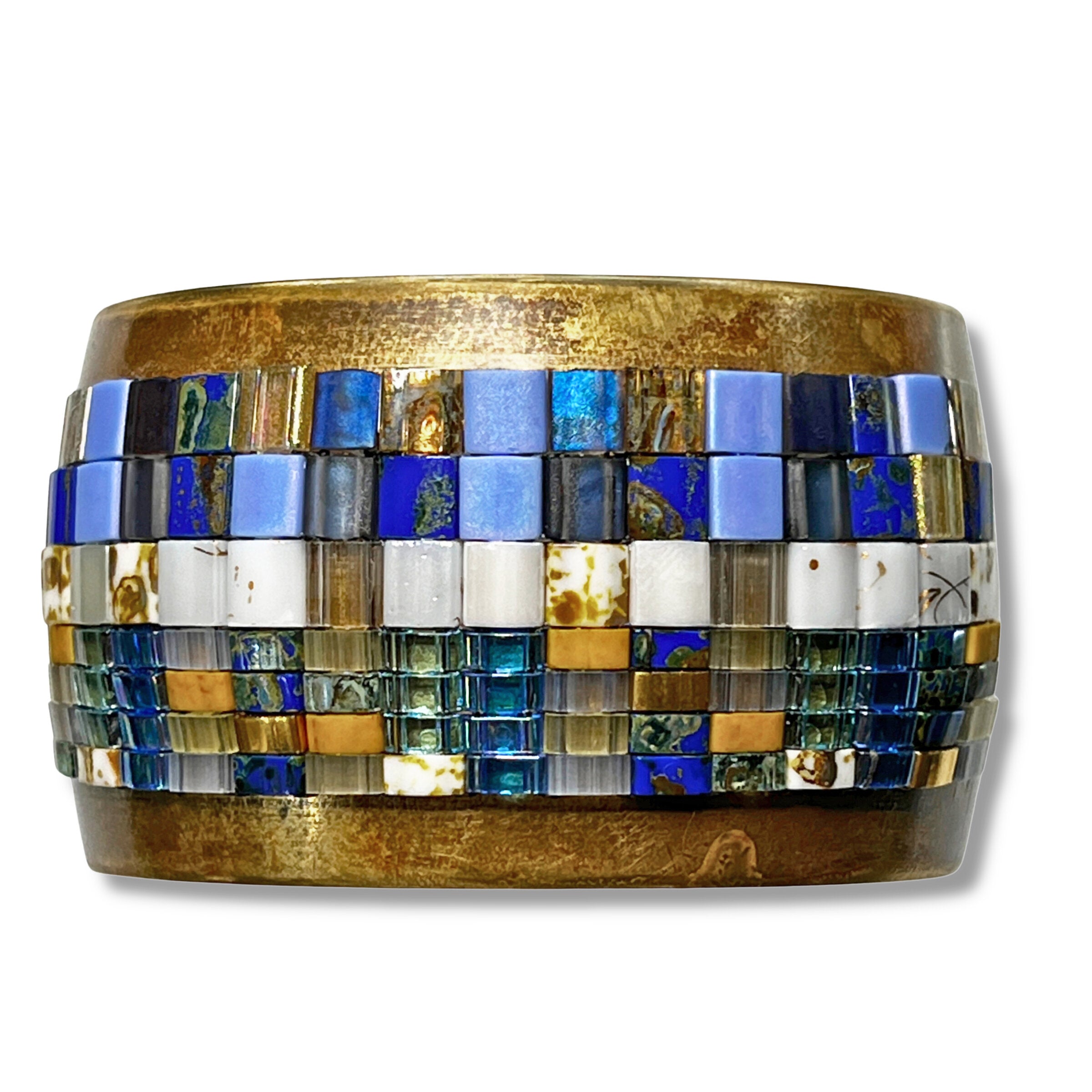 Mediterranean Spring Mosaic Cuff