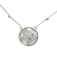 Graphic Graphite Necklace VI