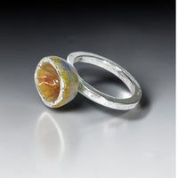 Brilliant Sea Anemone Stacking Ring