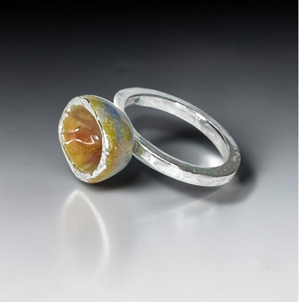 Brilliant Sea Anemone Stacking Ring