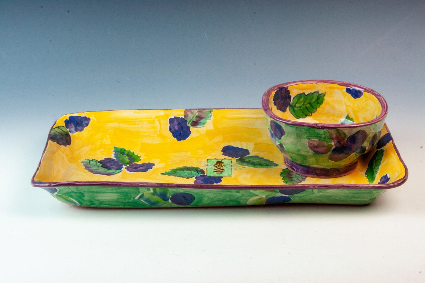 Blackberry Bee Dip Set
