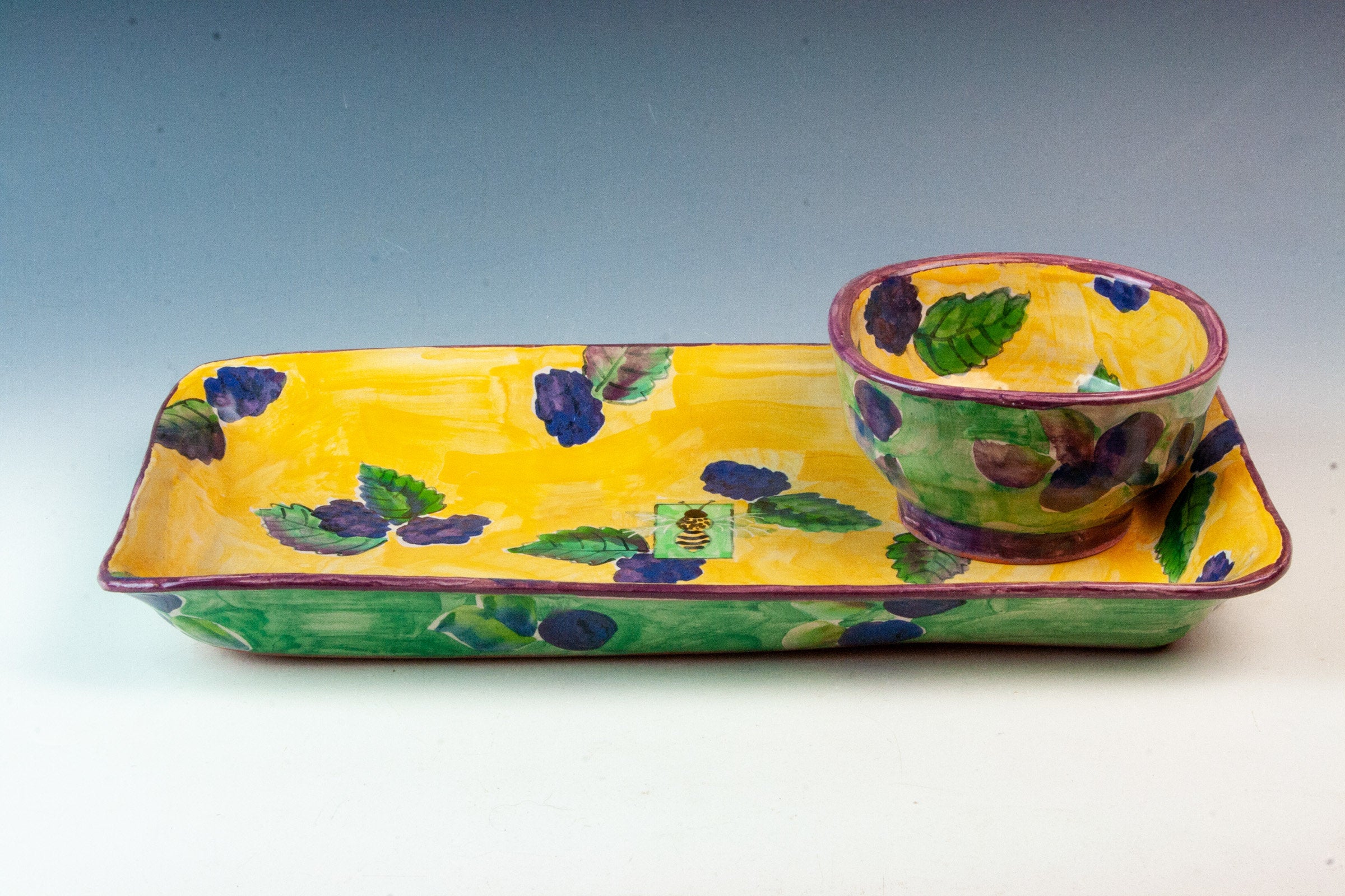 Blackberry Bee Dip Set