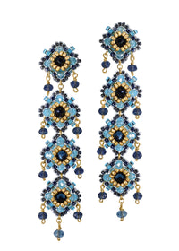 Linear Clover Earrings