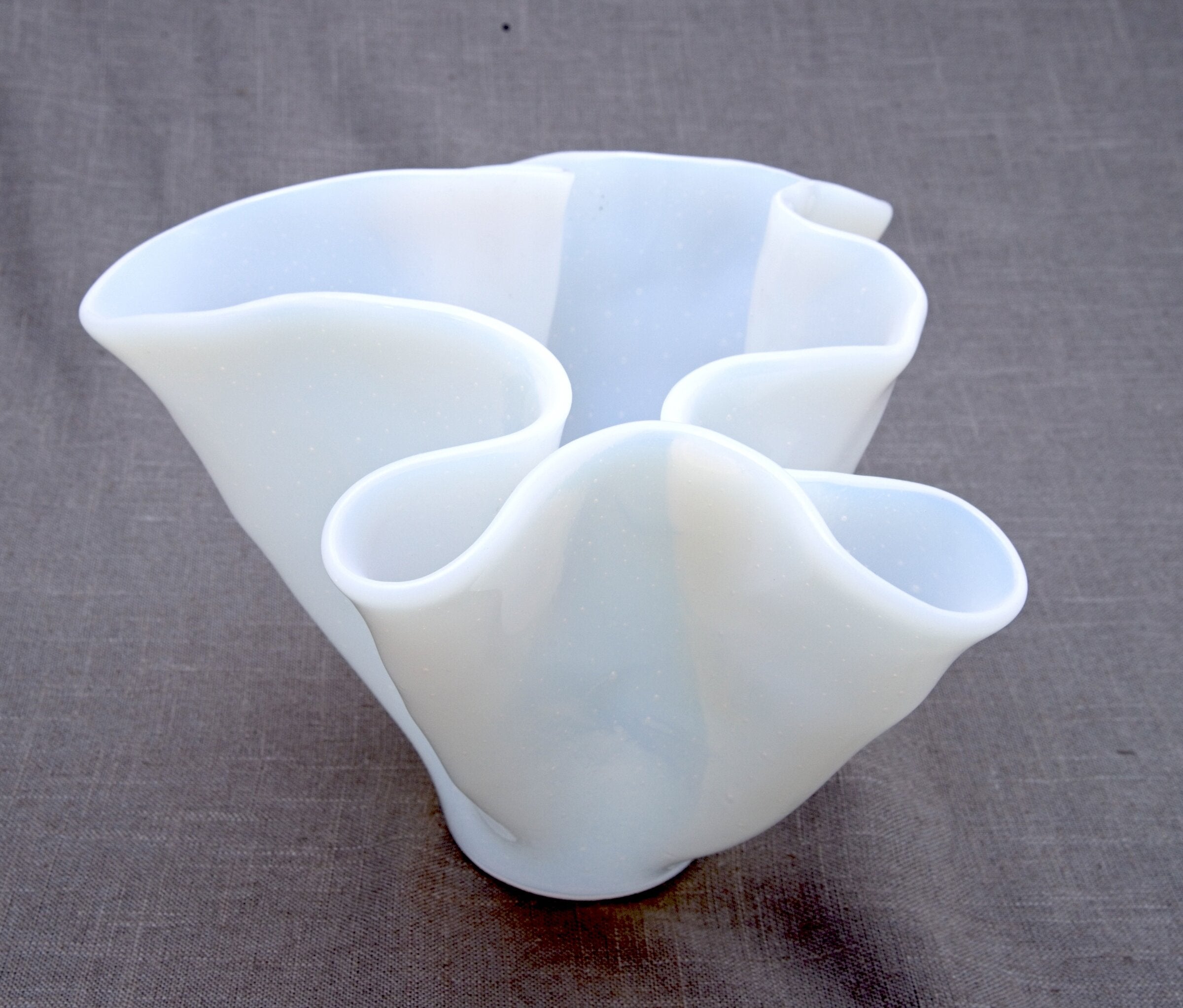 Milky White Vessel