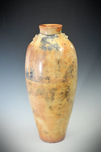 Tall Saggar-Fired Vase