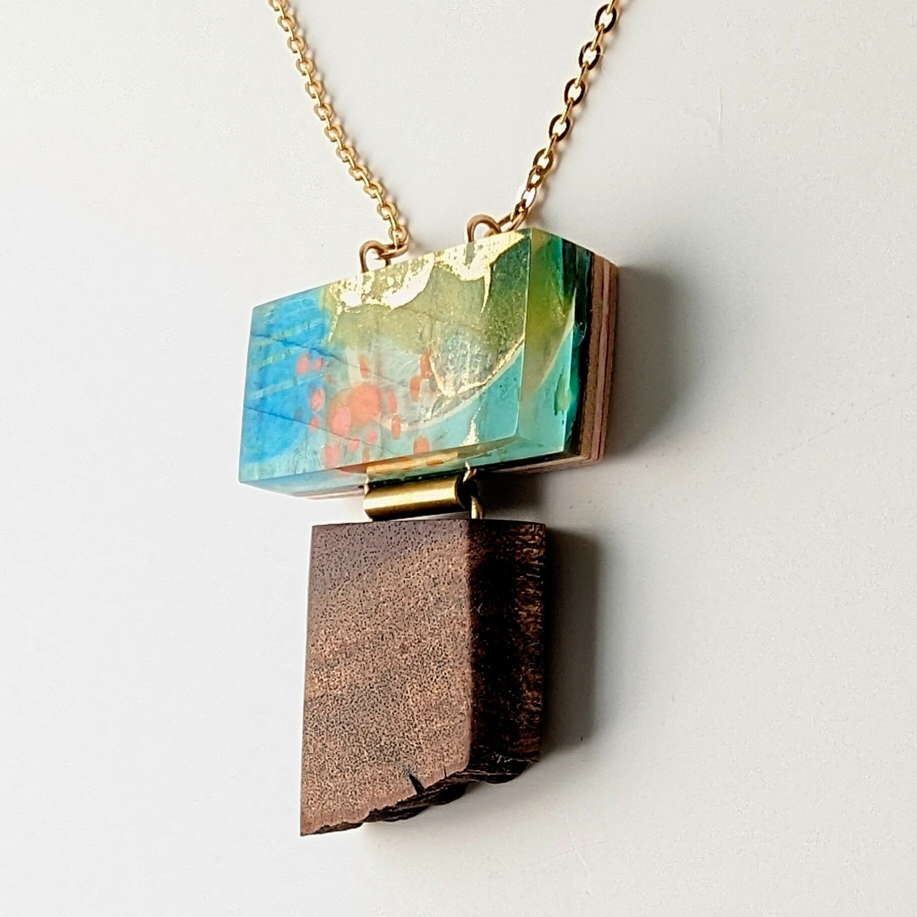 Where Land and Sea Meet Necklace