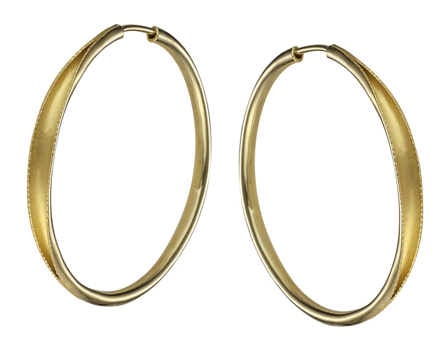 Fabulous Hoop Earrings in Gold