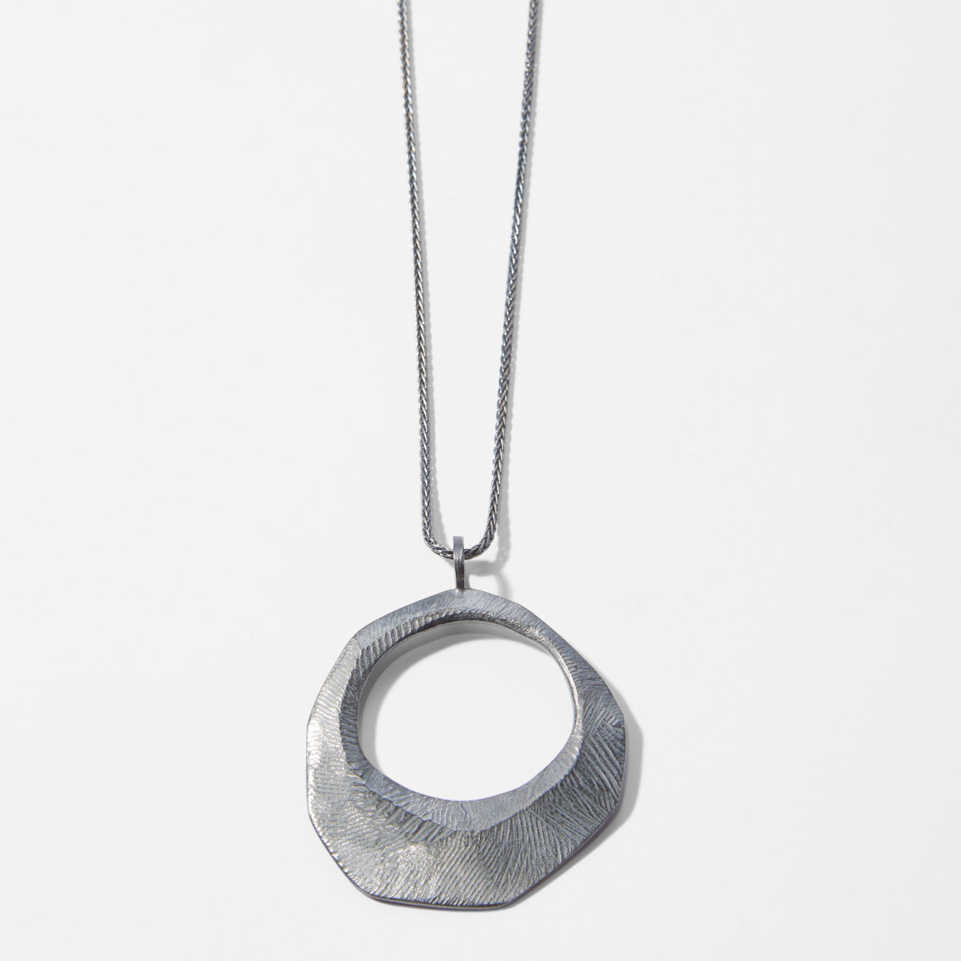 Faceted Open Pendant