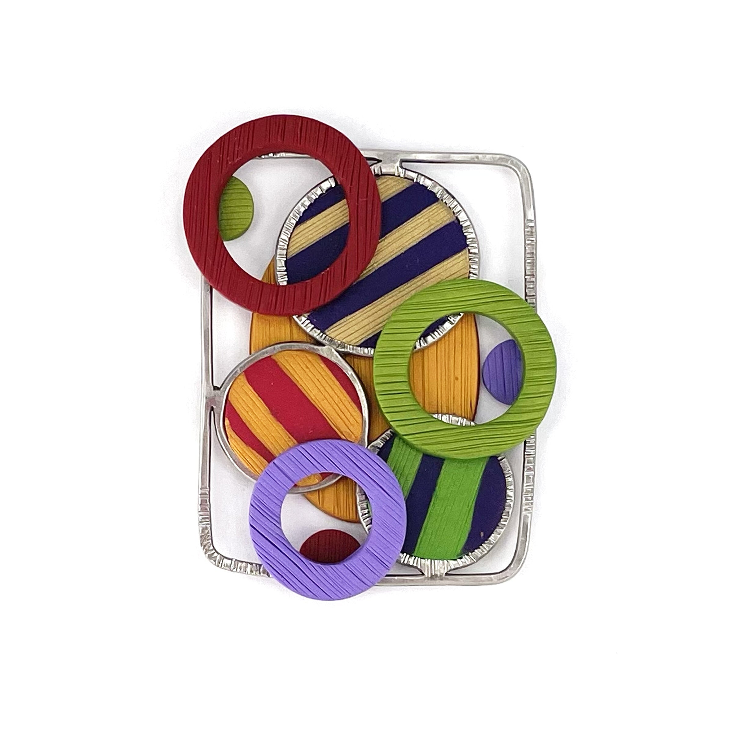 Layered Circles Brooch & Pendant