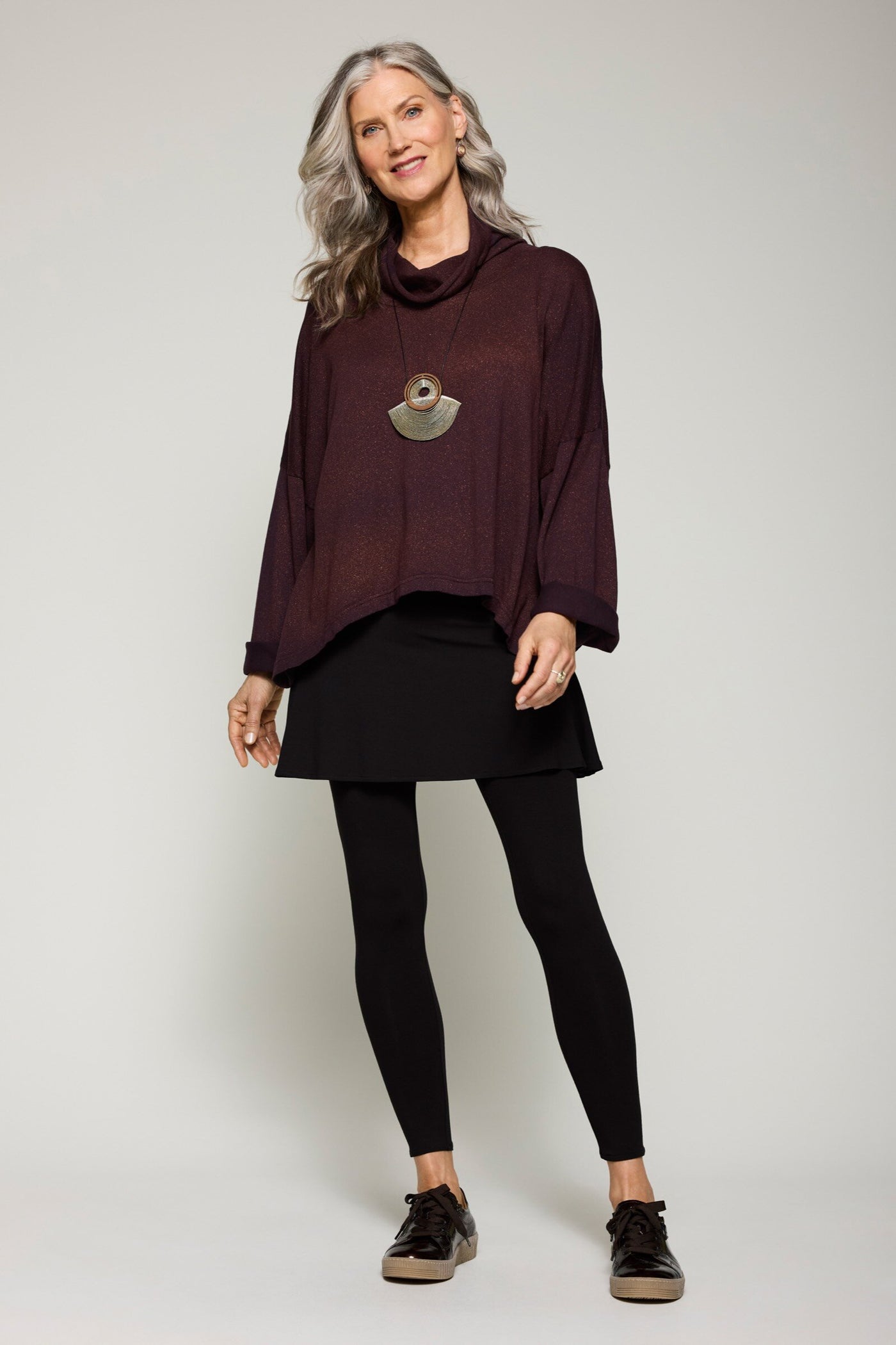 Graceful Shimmer Top