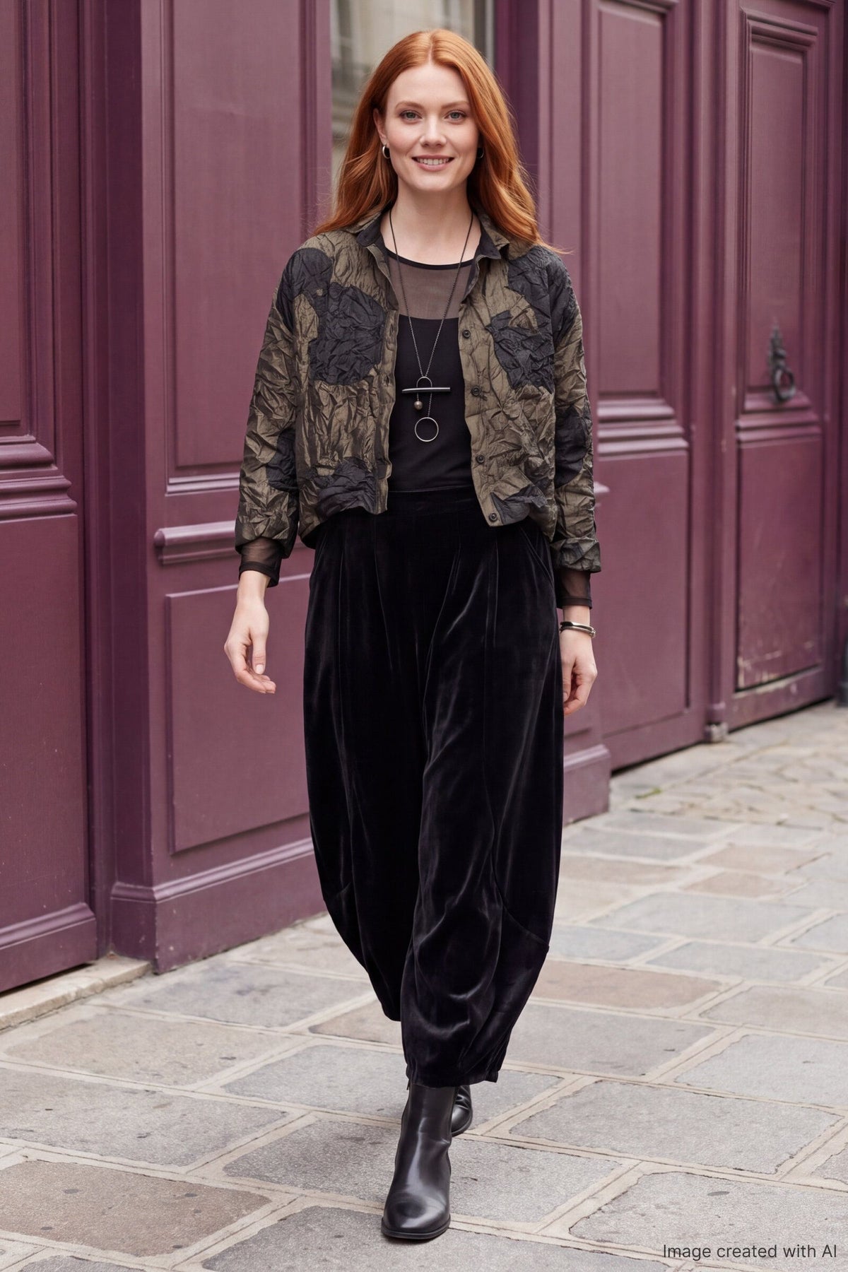 Jacquard Dot Willa Jacket