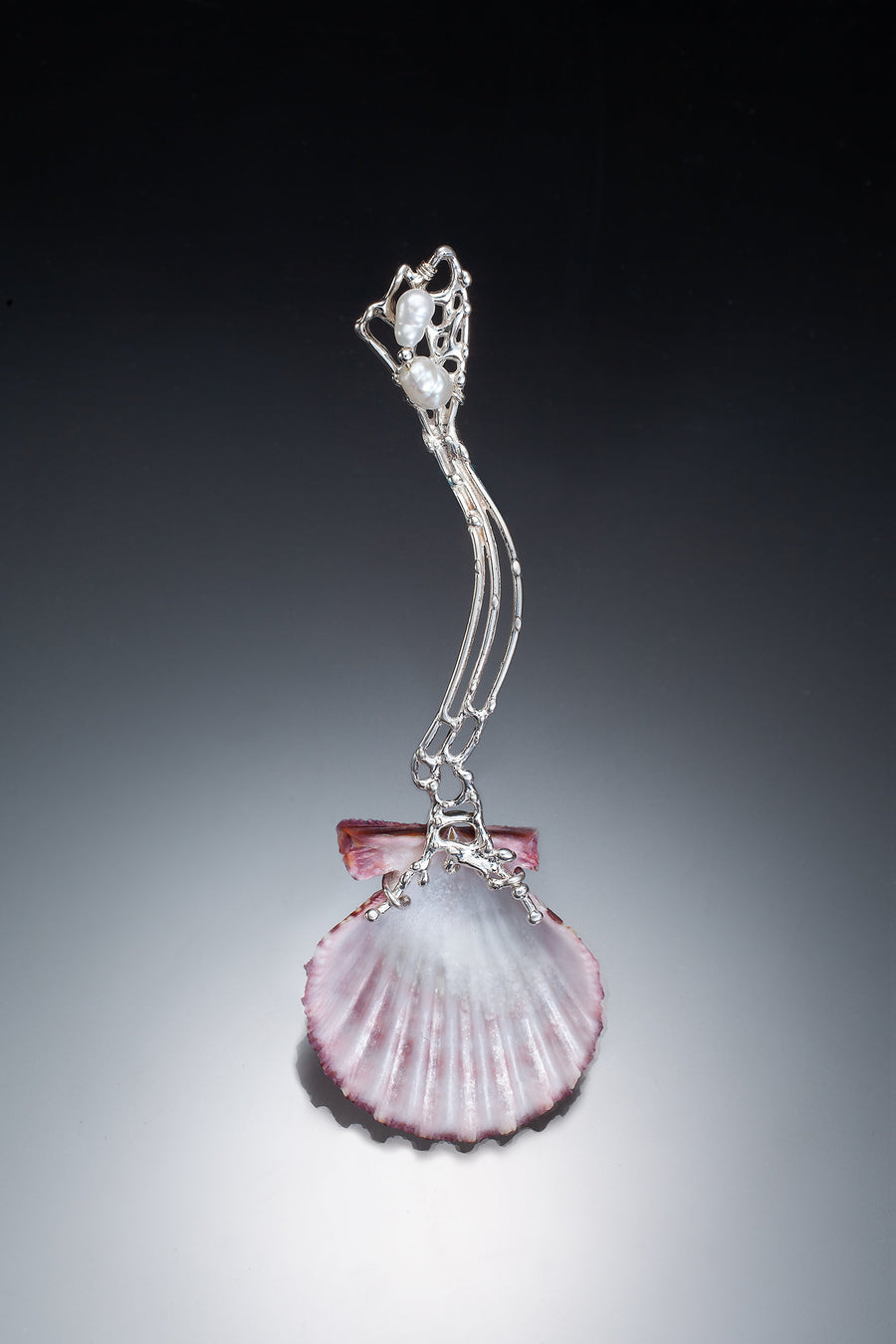 Scallop Shell Spoon | Photo by Ralph Gabriner